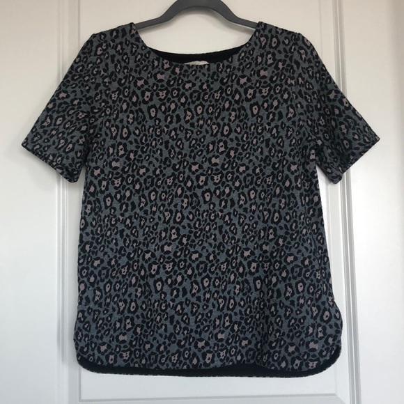 LOFT short-sleeved sweater top - Picture 1 of 4